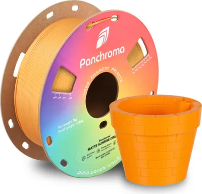 Image de Panchroma™ PLA Matte, Couleur:Sunrise Orange, Taille du filament:1.75mm, Poids:1 kg