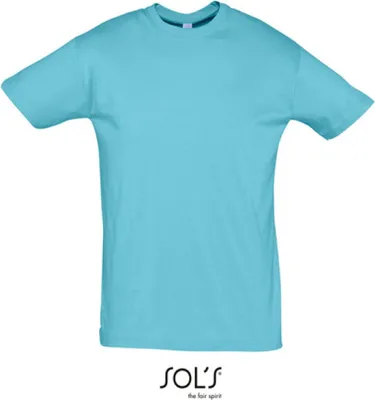 Immagine prodotto di SOLs 11380 | Maglietta da uomo Regent 150 - Colore: Atoll Blue - Taglia: L