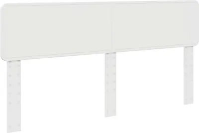 Image de Tête de lit Blanc Bois d'ingénierie