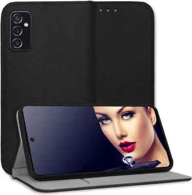 Produktbild von Bookstyle Schutzhülle Klapphülle Schutztasche Etui Cover für Samsung Galaxy M52 5G (M526, 6.7'') - Schwarz