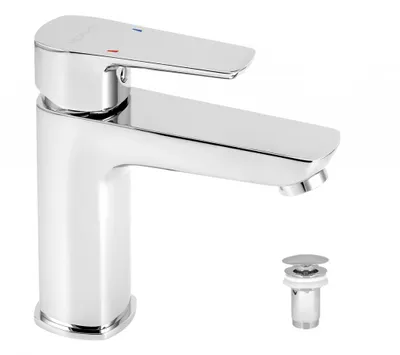 Zdjęcie produktu dla Bateria umywalkowa Novaservis Metalia 55 chrom z wylewką 58003