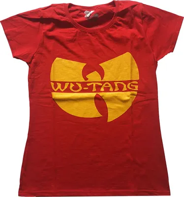 Produktbild von Wu-Tang Clan - Logo Damen X-Small T-Shirt - Rot