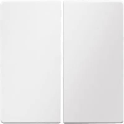 Image de Berker Wippen Q.1/Q.3, blanc polaire, velours, 1 pièce.