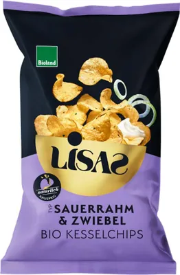 Produktbild von Kesselchips - Sauerrahm & Zwiebel 115g