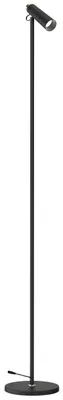 Produktbild von IMMAX LED-Stehleuchte TIT/ 6W/ DC 12V/0,5A/ 100-240 VAC/ 400lm/ CCT/ Schwarz mit goldenen Elementen