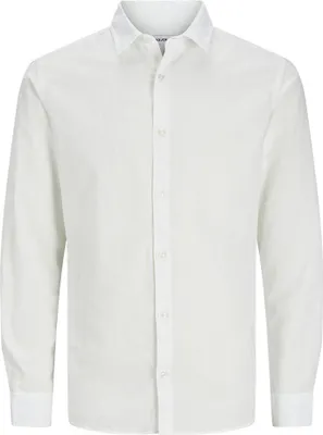 Produktbild von JJEBREEZE SHIRT LS S 178074 WHITE 178074 WHITE 176