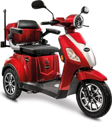 Produktbild von Rolektro, E-Trike 15 V.3 Lithium, Rot, 60-30AH Akku, 1000 Watt
