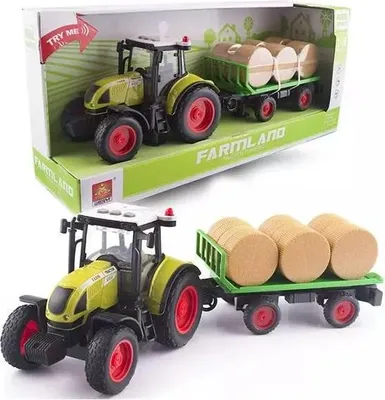 Produktbild von Traktor mit Heuballenanhänger – Licht und Sound – Lena