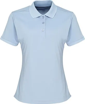 Produktbild von Premier Workwear PR616 | Damen Coolchecker Piqué Polo / ® - Farbe: Light Blue (ca. Pantone 2708) - Größe: M