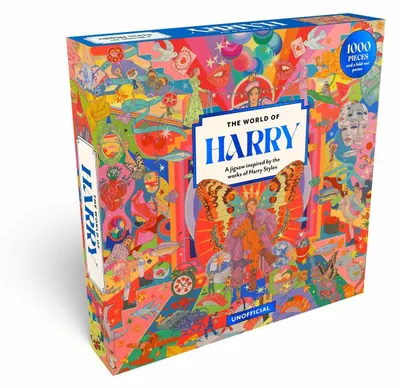 Produktbild von The World of Harry: An Unofficial 1000-Piece Jigsaw Puzzle Inspired by the Works of Harry Styles
