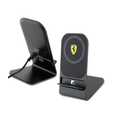 Produktbild von Ferrari 2023 Kollektion Magsafe 15W Induktives Ladegerät - Schwarz