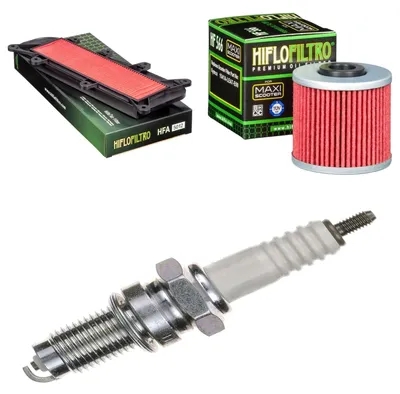 Immagine prodotto di Kit di manutenzione per Kymco People 125 GT i CBS 2017-2020: filtro e candela di accensione di Pamoto - Nuovo