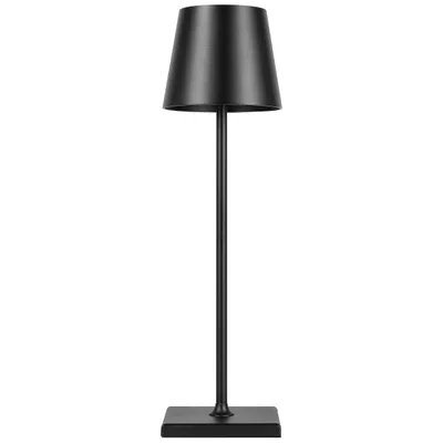 Produktbild von MasterLED LED Tischlampe Solio Akku USB-C Touch dimmbar schwarz