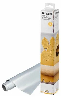 Obrázek produktu pro Birkmann Easy Baking podložka na pečení a rozválení ze skleněných vláken, plech na pečení, forma na pečení, příslušenství na pečení, silikonová, 30 cm, 429291