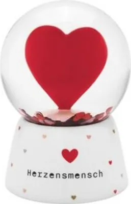 Image de Boule de rêve motif "personne de cœur