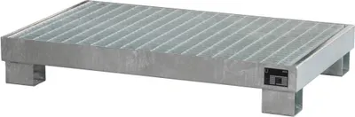 Produktbild von Bauer GmbH Auffangwanne verzinkt mit Gitterrost AW 60-3/M, verzinkt