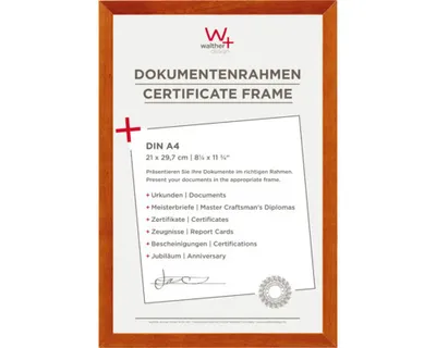 Produktbild von Walther Design BP130P, Einzelbilderrahmen, Holz, Buche, 13 x 18 cm, Rechteckig, 229 mm