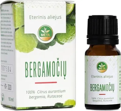 Zdjęcie produktu dla Olejek Eteryczny Z Bergamotki 10Ml