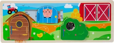 Obrázok produktu pre Bigjigs Toys Senzorické puzzle Farma