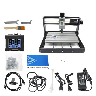 Obrázok produktu pre Laserové gravírovanie, DIY mini gravírovací stroj, offline ovládanie, striebro, S