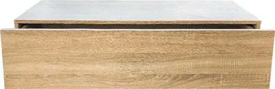 Produktbild von VDD Schwebender Dielenschrank - hängendes Sideboard - 100 cm breit - hellbraun
