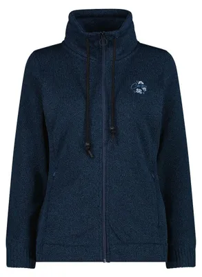 Immagine prodotto di CMP, giacca da donna, modello in pile, colore blu, taglia 40