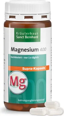 Produktbild von Sanct Bernhard Magnesium-400-supra-120 Kapseln