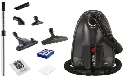 Productafbeelding van Nilfisk Select Superior – Energiezuinige stofzuiger met zak, 650 W motor, HEPA 13-filter, stille werking en complete accessoireset