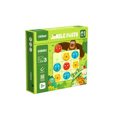 Image de MiDeer Sudoku - LEVEL UP 01 Fête dans la jungle