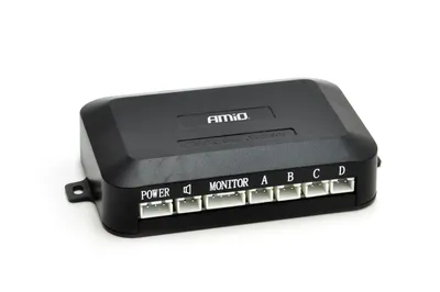 Obrázok produktu pre AMiO Asistenty parkovania TFT02 4,3” s kamerou HD-501-IR 4-senzorové, čierne
