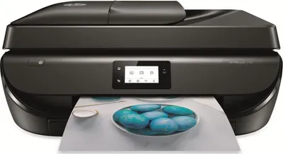 Produktbild von HP Multifunktionsdrucker OfficeJet 5230, Farbe: Schwarz