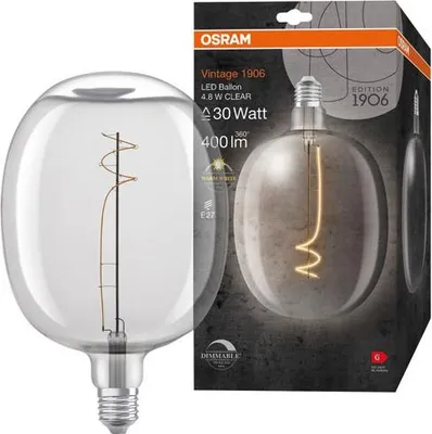 Image de LEDVANCE AC41939 LED bulb Warm comfort light 2700 K 4.8 W E27 G