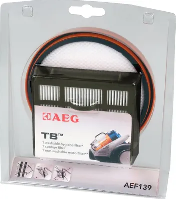Obrázek produktu pro AEG 9001671008,AEF139 Hygienický filtr pro bezsáčkové vysavače AT3550, AT3560, AT3570 T8