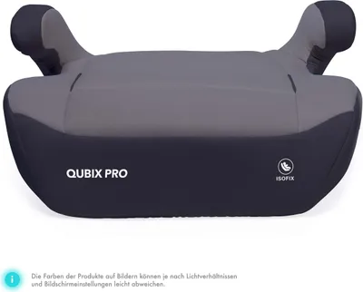 Produktbild von Daliya® QUBIX PRO Kindersitzerhöhung mit ISOFIX, i-SIZE NORM ECE R129, 125 - 150 cm, Gurtfix, Autositz, Autokindersitz, Kindersitz, Sitzerhöhung