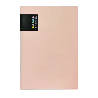 Obrázek produktu pro Karton P+P Záznamní kniha A4/96 listů PASTELINI meruňková lamino mat 7-125