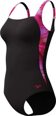 Produktbild von Speedo Shaping LunaLustre Badeanzug für Damen, Farbe:Schwarz, Größe:42