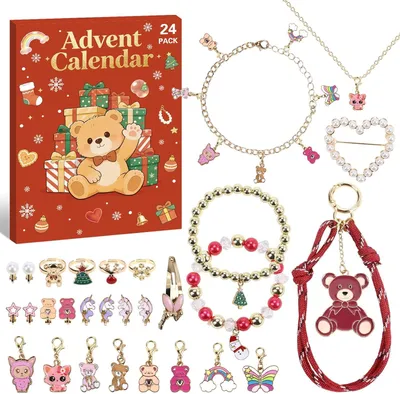 Image de Calendrier de l'Avent 2026 - Calendrier de l'Avent pour filles, bijoux