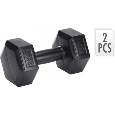 Produktbild von Kurzhanteln XQ Max Schwarz 2 Kg 2 Stück