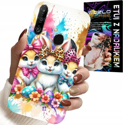 Obrázek produktu pro Pouzdro Pro Huawei P30 Lite - Zajíček, Sváteční, Králíček, Velikonoční