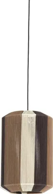 Immagine prodotto di Light & Living - lampada a sospensione - Kozana - marrone - tessile - E27 - 2982683