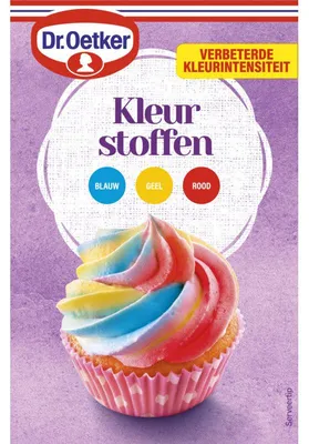 Immagine prodotto di Set coloranti alimentari Dr. Oetker 45g - colori colorati per cuocere e decorare