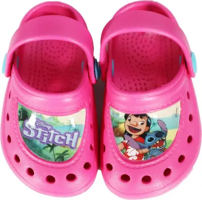 Produktbild von Disney Lilo und Stitch Mädchen Kinder Clogs - Badeschuhe – Pink / 26/27