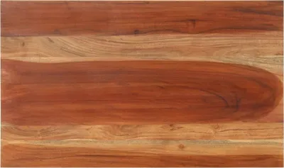 Produktbild von The Living Store Tischplatte Massivholz Palisander 15-16 mm 60×100 cm