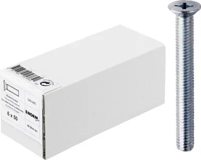 Obrázok produktu pre DIN 965 4.8 -H galZn M6x100 KP E-NORMpro