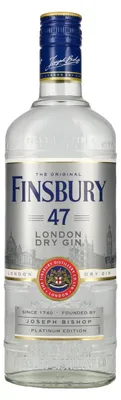 Image de Finsbury 47 London Dry Gin Platinum Edition 47% Vol. 0,7l