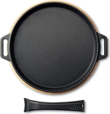 Produktbild von Witt 48651024, Pizzapfanne, Schwarz, Eisenguss, 310 mm, 277 mm, 47 mm