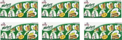 Produktbild von 6x Balconi Wafers alla Nocciola Waffeln mit Haselnusscreme ( 5 x 45g ) 225g Kekse Biscuit Cookies
