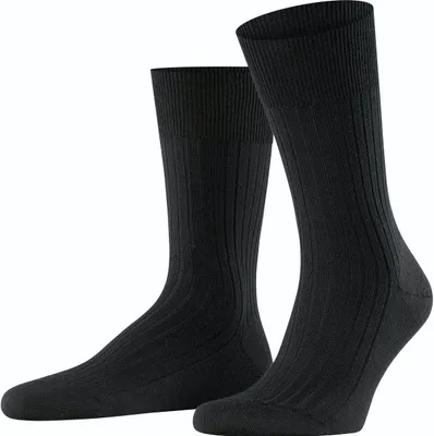 Produktbild von FALKE Bristol Pure Socken Herren black 43-44