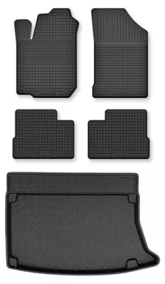Obrázek produktu pro Vaničkové autokoberce + vana kufru pro: Hyundai i30 I 2007-2012 hatchback 5 ks