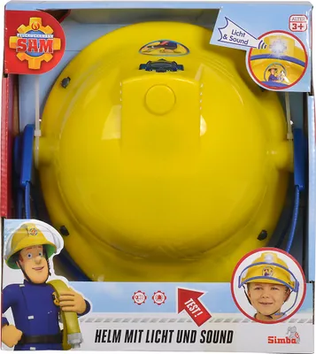 Image de Simba Toys Casque de pompier avec fonction - avec son de sirène, lumière